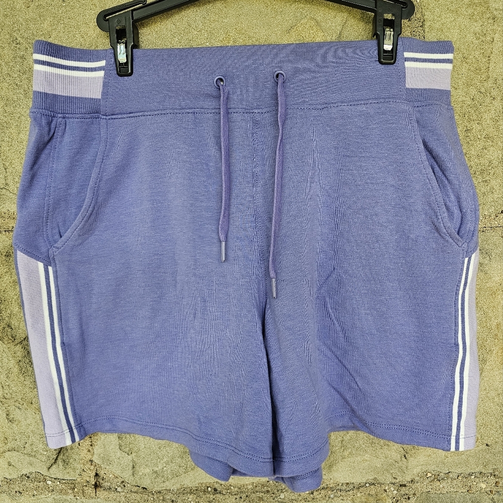 Earth Yoga Women's Lavender Athletic Shorts